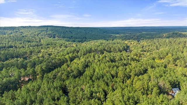 88 Bent Pine Trl, Broken Bow, OK 74728 - birds eye view of property featuring a wooded view