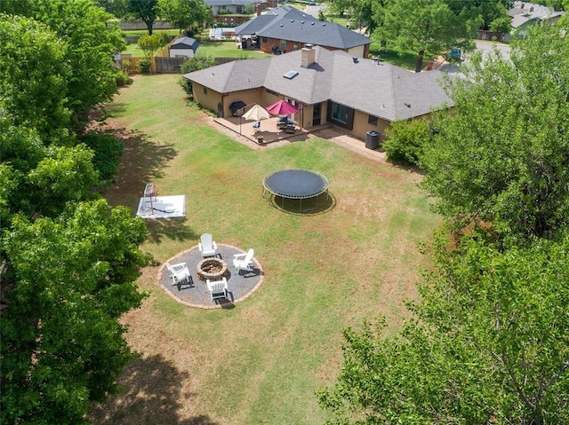 aerial view