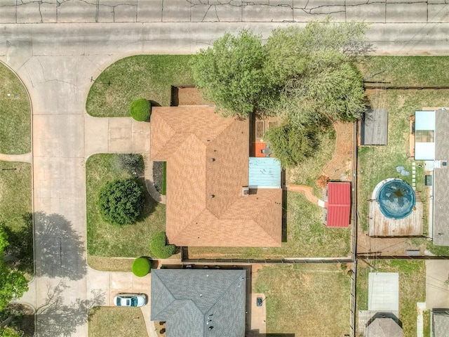 drone / aerial view