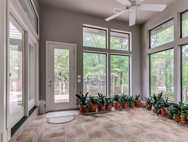 13504 Fox Creek Dr, Oklahoma City, OK 73131 - view of sunroom / solarium