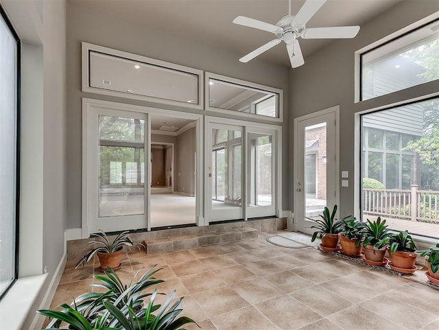 13504 Fox Creek Dr, Oklahoma City, OK 73131 - sunroom featuring plenty of natural light
