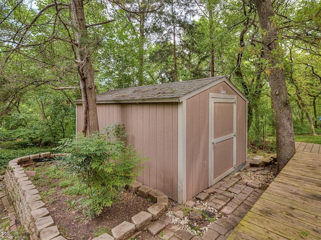 13504 Fox Creek Dr, Oklahoma City, OK 73131 - view of shed