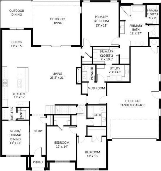 6105 NW 147th Ter, Oklahoma City, OK 73142 - plan
