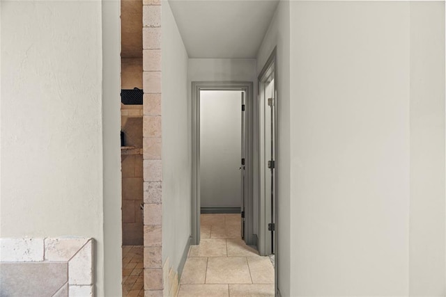 2828 Ryder Dr, Yukon, OK 73099 - hallway with light tile patterned floors