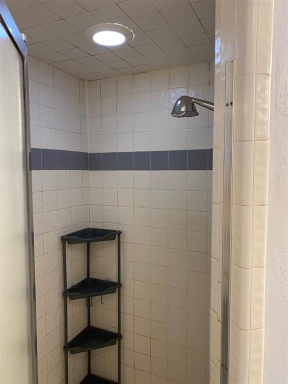 full bath with a stall shower