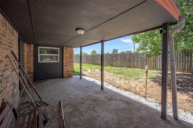 1906 NW 66th Cir, Lawton, OK 73505 - view of patio with fence