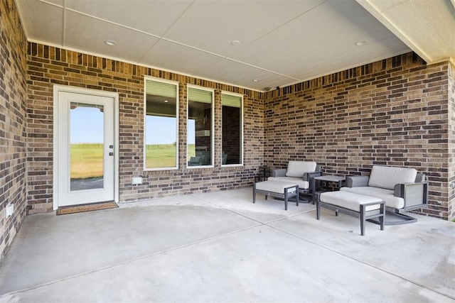 4162 Hawthorne St NW, Piedmont, OK 73078 - view of patio featuring an outdoor hangout area