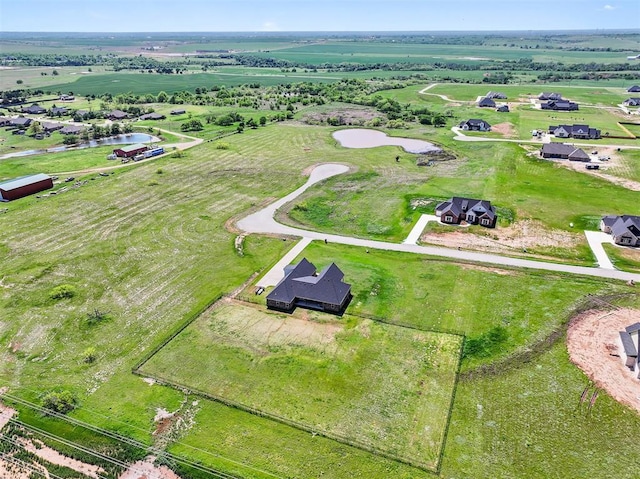 4162 Hawthorne St NW, Piedmont, OK 73078 - bird's eye view of a large body of water