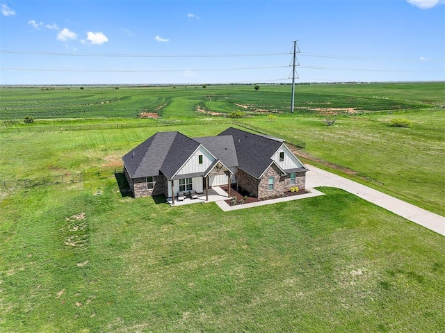 4162 Hawthorne St NW, Piedmont, OK 73078 - overview of rural landscape