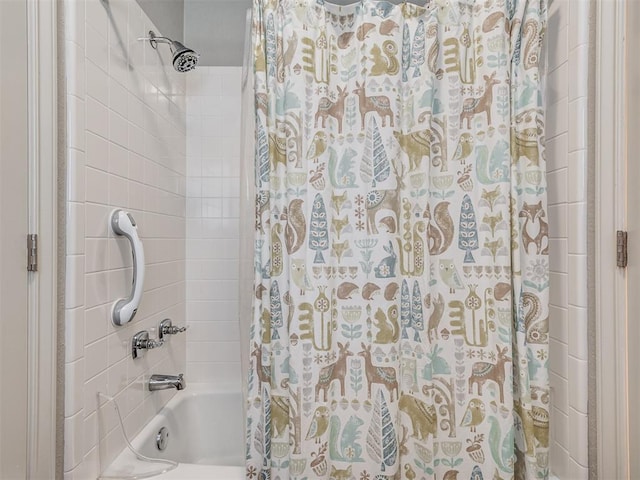 4216 Two Lakes Ave, Norman, OK 73072 - full bathroom with shower / bathtub combination with curtain