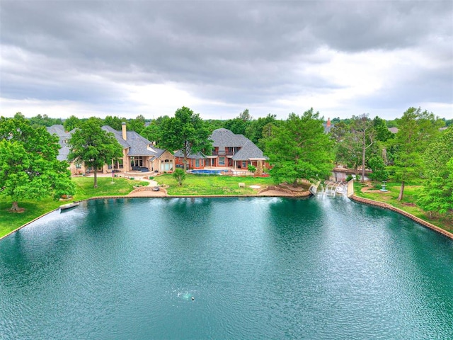 property view of water