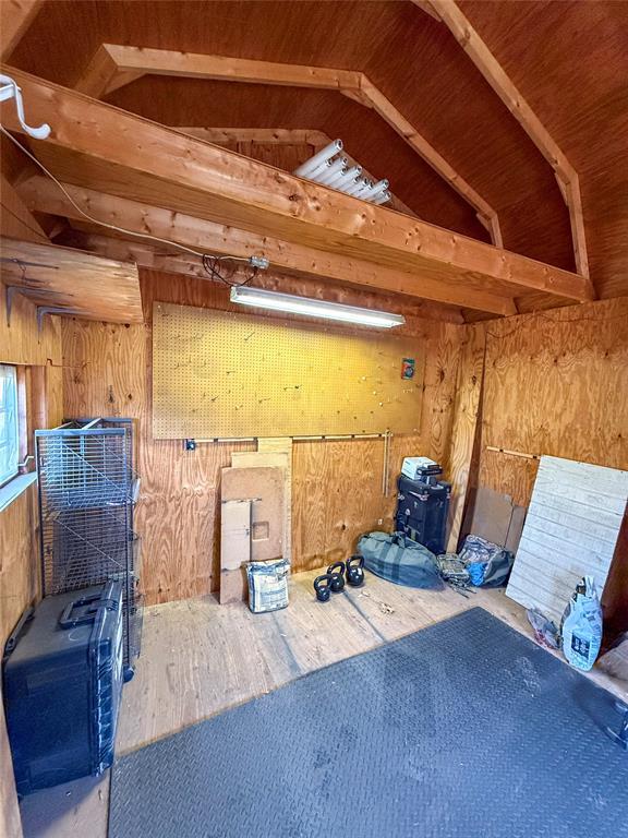 view of storage