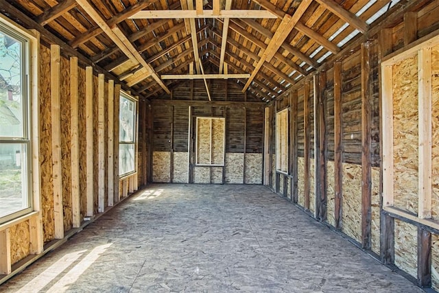 view of storage room