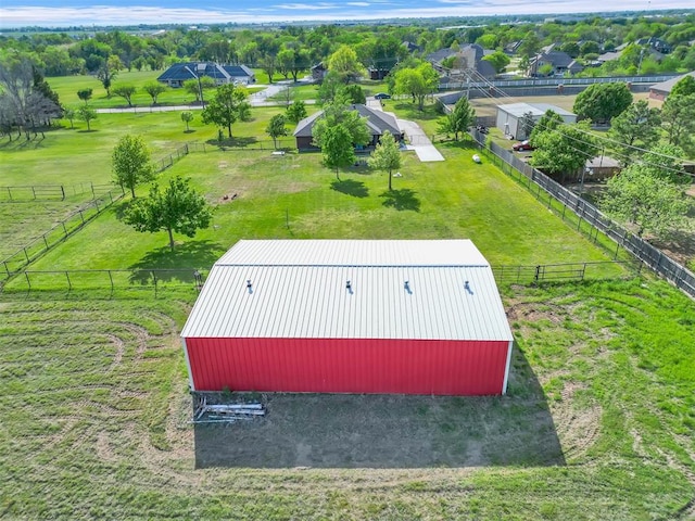 drone / aerial view