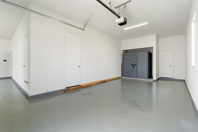 1233 Collis Ct, Newcastle, OK 73065 - garage featuring a garage door opener
