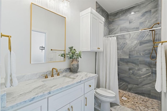 1233 Collis Ct, Newcastle, OK 73065 - full bath featuring vanity and tiled shower