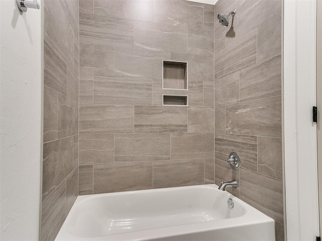 full bathroom featuring shower / bathing tub combination