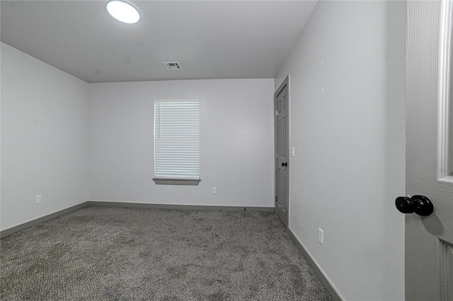 1717 Breckenridge Dr, Oklahoma City, OK 73115 - spare room featuring baseboards, visible vents, and carpet floors