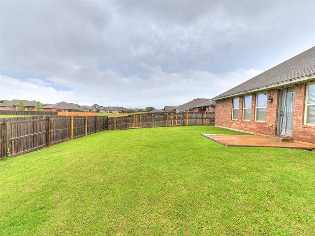 18232 Scarborough Dr, Edmond, OK 73012 - view of fenced backyard