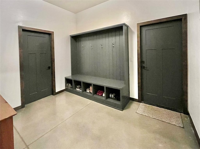 25478 Sooner Ave, Purcell, OK 73080 - mudroom with concrete flooring and baseboards