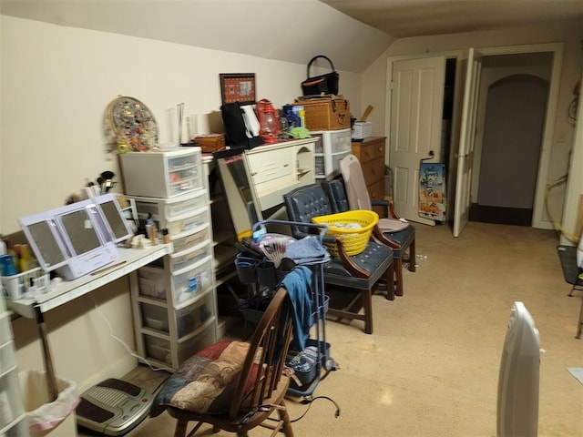 27582 N 2840th Rd, Okarche, OK 73762 - office space with lofted ceiling