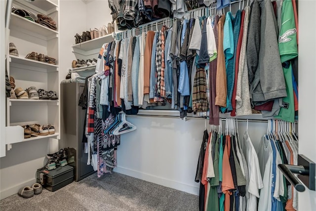 4145 Thunderhead Rd, Norman, OK 73072 - spacious closet with carpet