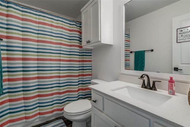 4145 Thunderhead Rd, Norman, OK 73072 - full bathroom featuring vanity and a shower with shower curtain