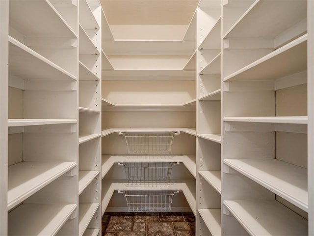 view of pantry