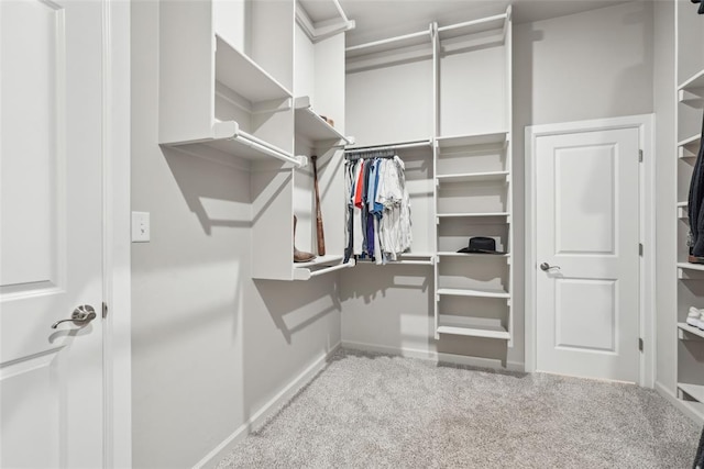 3320 Lola Ct, Moore, OK 73160 - spacious closet with carpet floors