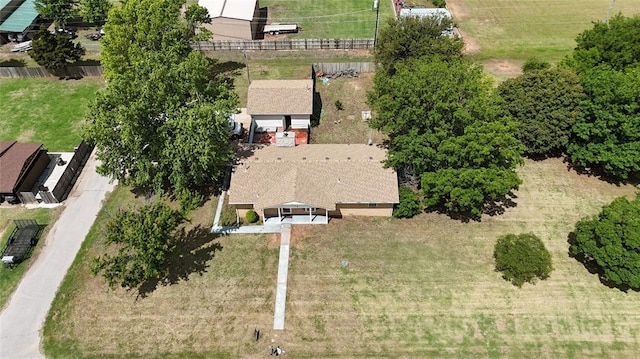 view of subject property