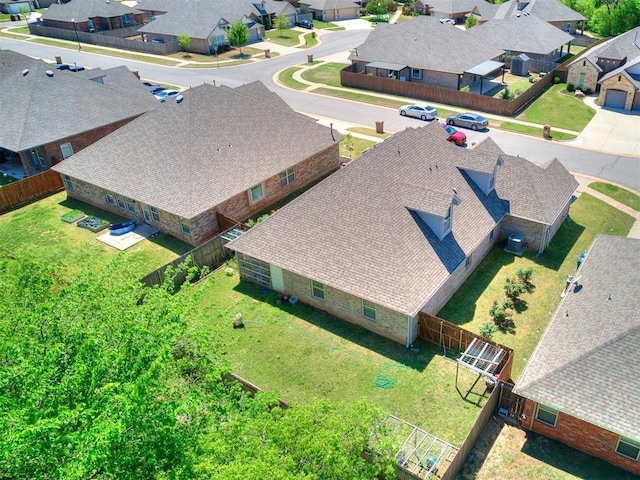 13612 Calabria Trl, Oklahoma City, OK 73170 - aerial view with a residential view