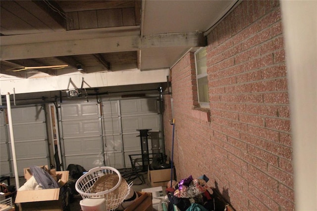 107 S 10th St, Davis, OK 73030 - view of garage