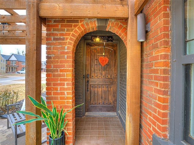 725 NE 15th St, Oklahoma City, OK 73104 - entrance to property featuring brick siding