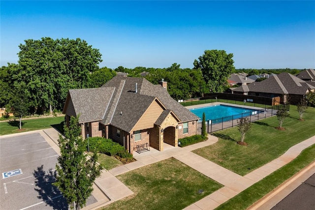 10809 NW 27th St, Yukon, OK 73099 - view of community pool