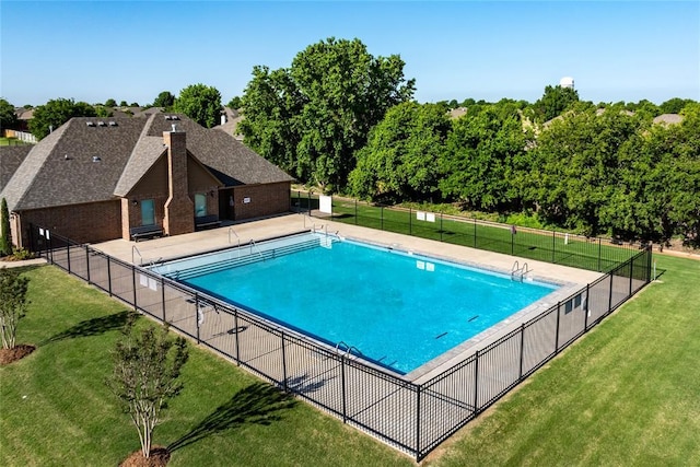 10809 NW 27th St, Yukon, OK 73099 - view of community pool