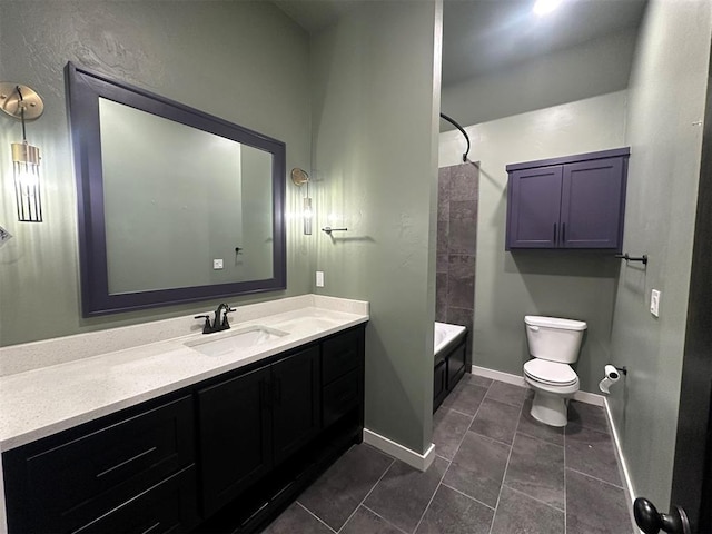 4140 Peony Cir, Piedmont, OK 73078 - full bathroom featuring vanity and tile patterned floors