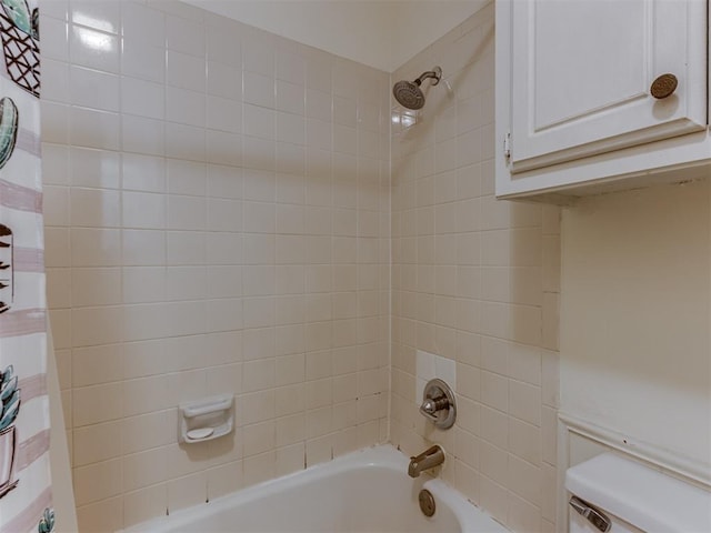 3800 Southwind Ct, Oklahoma City, OK 73179 - full bathroom with shower / bath combo and toilet