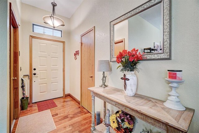 7904 NW 81st St, Oklahoma City, OK 73132 - foyer with light wood-style floors