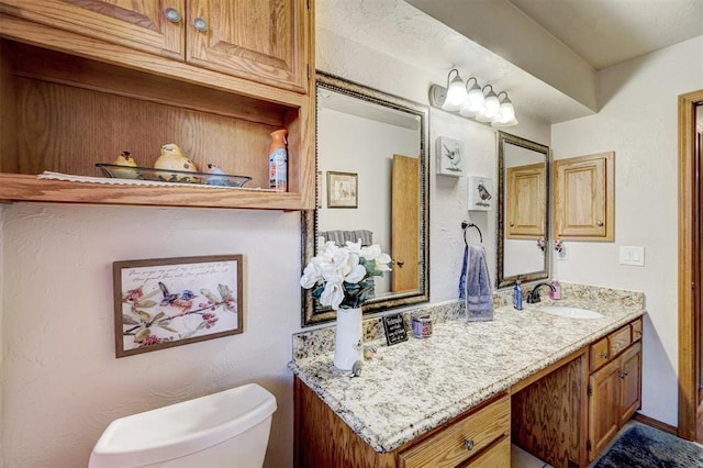 7904 NW 81st St, Oklahoma City, OK 73132 - bathroom with toilet and vanity