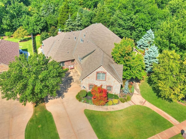 bird's eye view