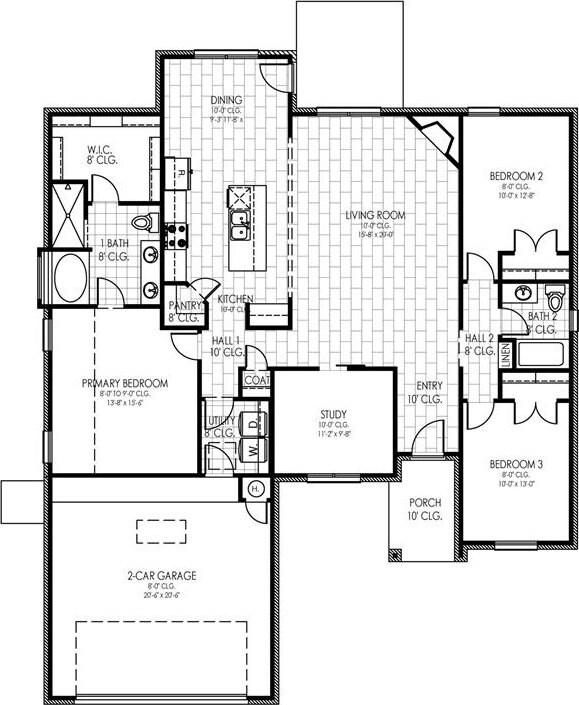 18324 Austin Ct, Edmond, OK 73012 - plan