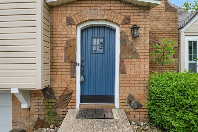 1201 E 18th St, Ada, OK 74820 - property entrance with brick siding
