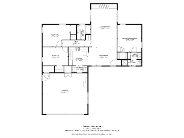 view of layout