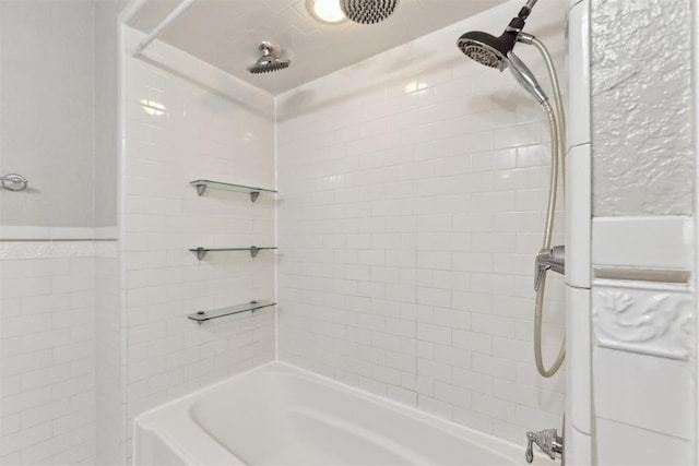 586 Seikel Dr, Choctaw, OK 73020 - full bathroom featuring bathtub / shower combination