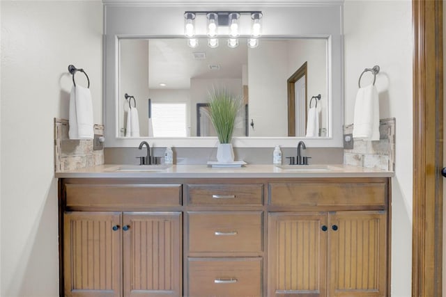 4679 Hillcrest Ln, Edmond, OK 73025 - full bath with double vanity