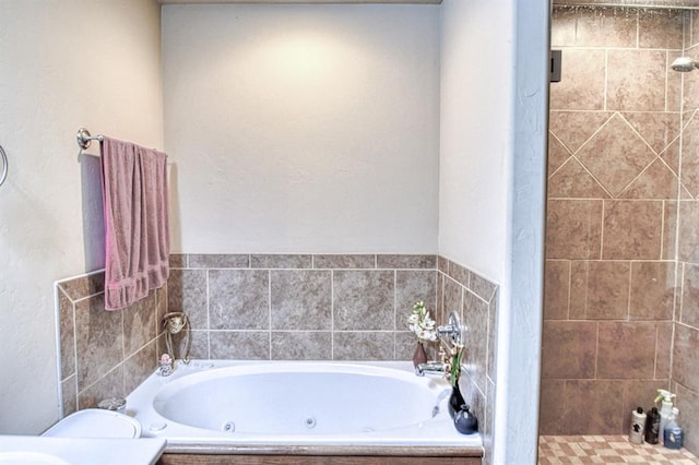908 County St Unit 2932, Tuttle, OK 73089 - full bathroom with a whirlpool tub and a stall shower