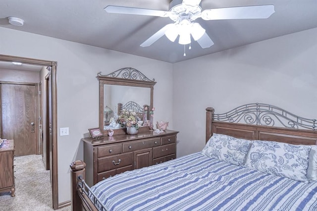 908 County St Unit 2932, Tuttle, OK 73089 - carpeted bedroom with ceiling fan