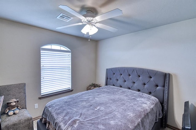 908 County St Unit 2932, Tuttle, OK 73089 - carpeted bedroom featuring visible vents and a ceiling fan