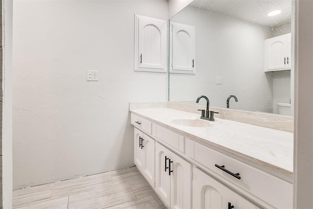 7705 Rumsey Rd, Oklahoma City, OK 73132 - bathroom with vanity
