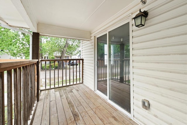 view of deck